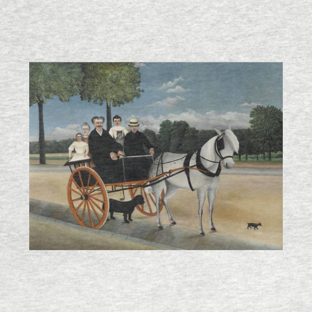 La Carriole du pere Junier by Henri Rousseau by Classic Art Stall